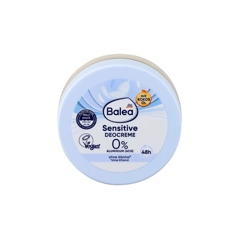 Déodorant crème pour peaux sensibles