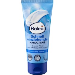 Crème pour les mains à absorption rapide pour peaux sèches