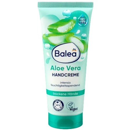 Crème pour les mains à l'aloe vera