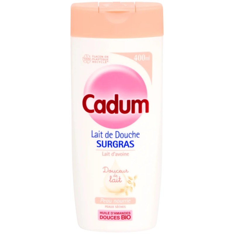 Gel douche Cadum surgras Lait d'avoine & Douceur de lait Gel douche Cadum surgras Lait d'avoine & Douceur de lait